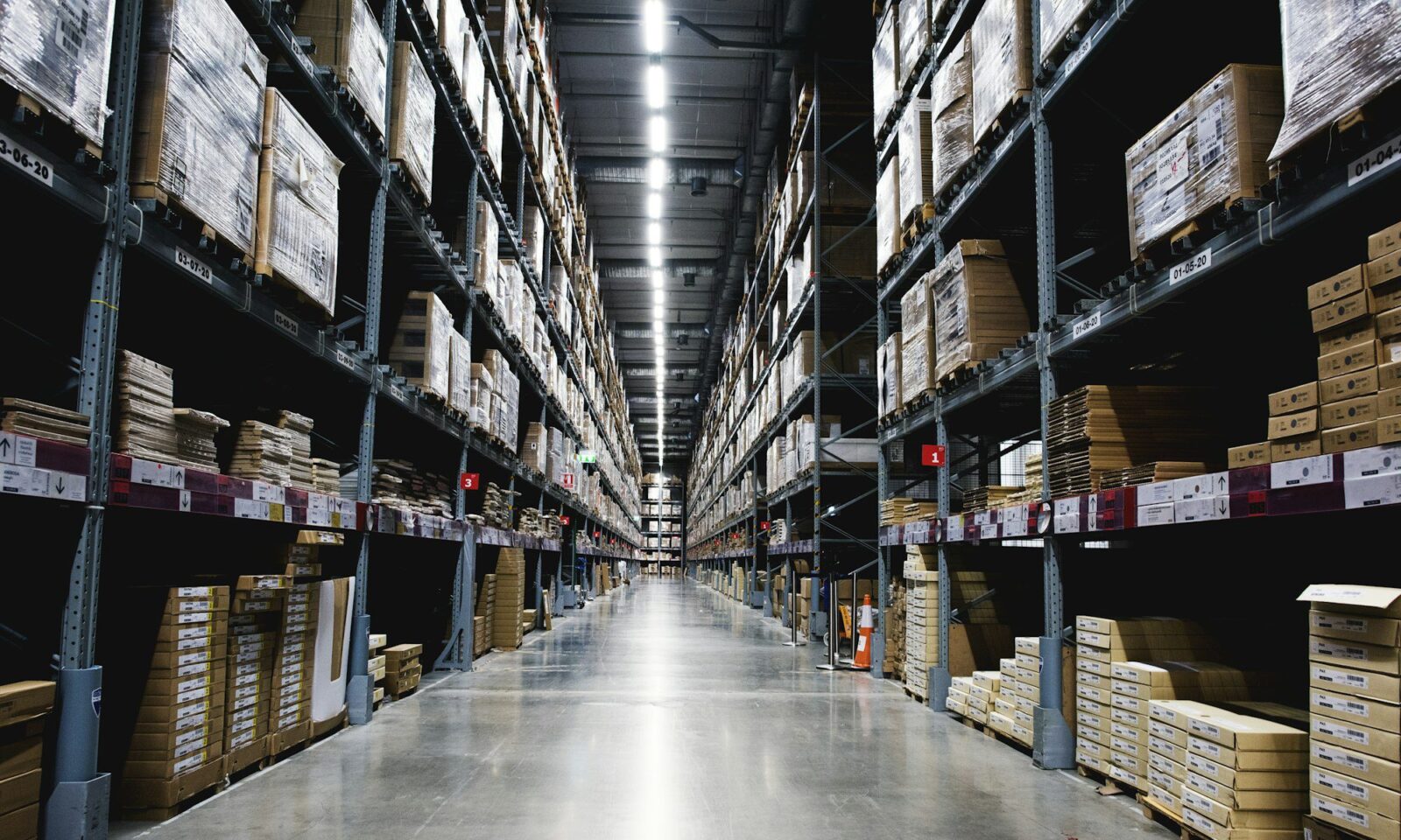 products-on-inventory-shelves-storage